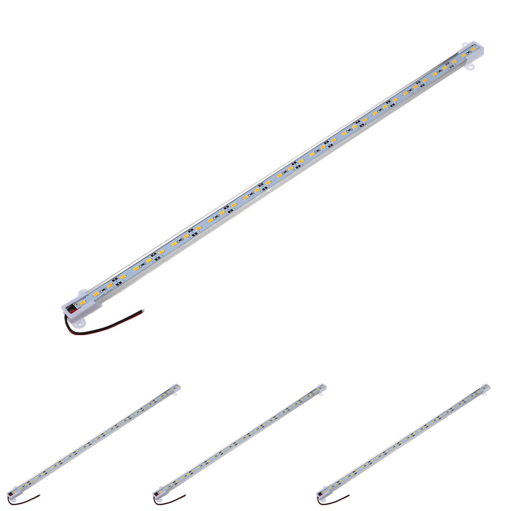 AB33-4Pcs 50CM 5630 SMD 36 LED Warm White Aluminium Rigid Strip Bar Light Lamp