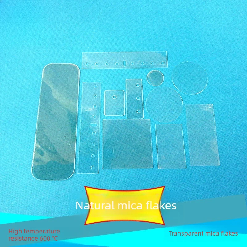 

Natural Transparent Mica Sheets | High-Temp Resistant Thermal Conductor | AFM/SEM Insulating Material
