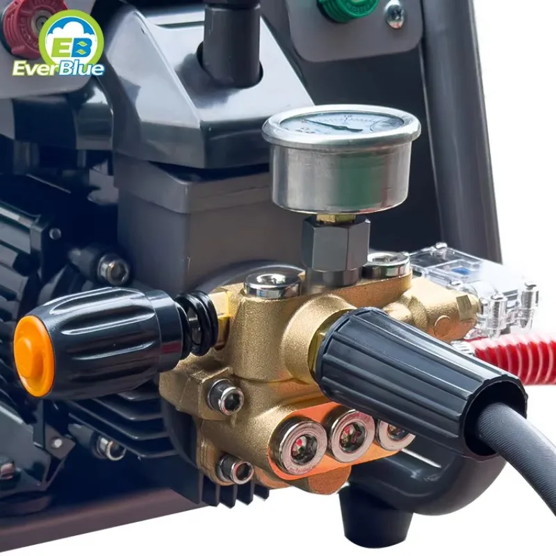 Mobile High Pressure Cleaner Multifunctional Water Jet Cleaner For Farm & Vehicle 220v 2200w