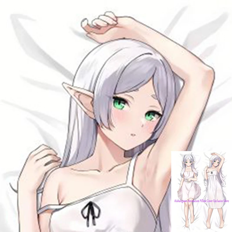 

Чехол на подушку в стиле аниме Dakimakura Frieren с двусторонним принтом, 2-стороннее постельное белье, праздничные подарки, подарки