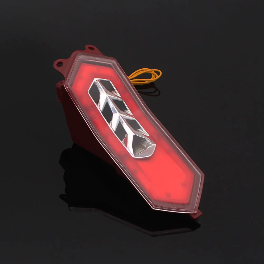 مصباح ليد خلفي بدوره إشارة لياماها YZF-R1 YZF R1 R1M R1S 2015-19 ، YZF R6 17-19 دراجة نارية الملحقات المتكاملة الوامض مصباح