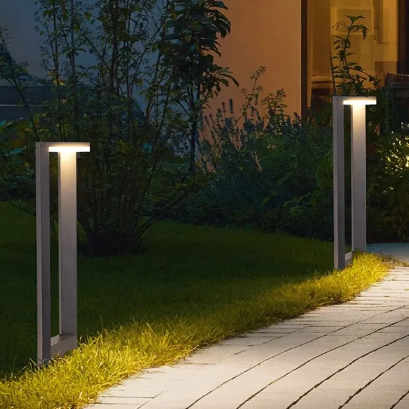 AC110V 220V DC12V LED Garden Light Waterproof IP67 Lawn Lamps for Courtyard Villa Pathway Landscape Decorate Outdoor Lawn Lights