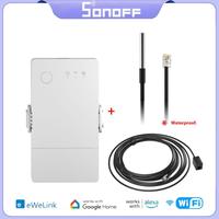 SONOFF TH Origin WIFI Switch Smart Home Controller Temperature Humidity Monitor Switch 20A Max TH10/16 Upgrade Version For Alexa