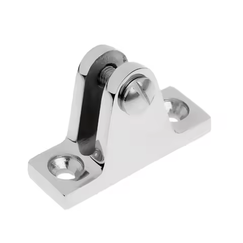 Boat Angled Deck Hinge Mount 316 Stainless Steel Fitting Hardware With Bolt High Quality Ultimate Corrosion Resistant