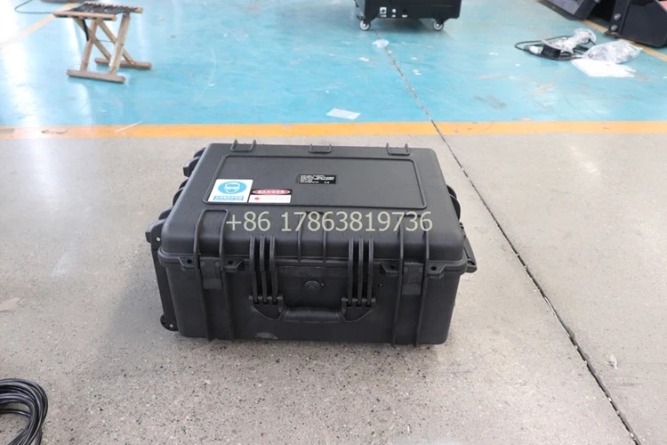 500W Trolley Case Pulse Laser Cleaning Machine For Removing Paint Rust 300W JPT Small Luggage Type Laser Cleaning Machine