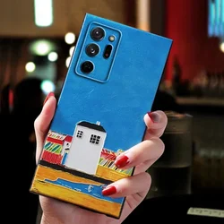 For Fundas Samsung Galaxy Note 20 Ultra 10 Plus Lite Note20 Ultra Note10 Plus Lite 4G 5G Case Cute 3D Art Phone Cover Celular