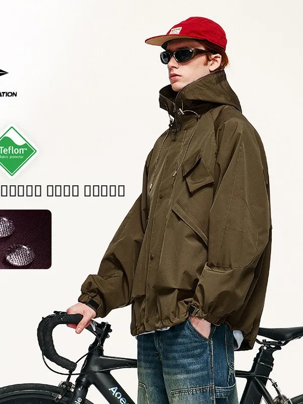 

Специальная тактическая мужская куртка Dragon Tee-Proof для активного отдыха, весна-осень, из полиэстера, нейлона и композитного волокна