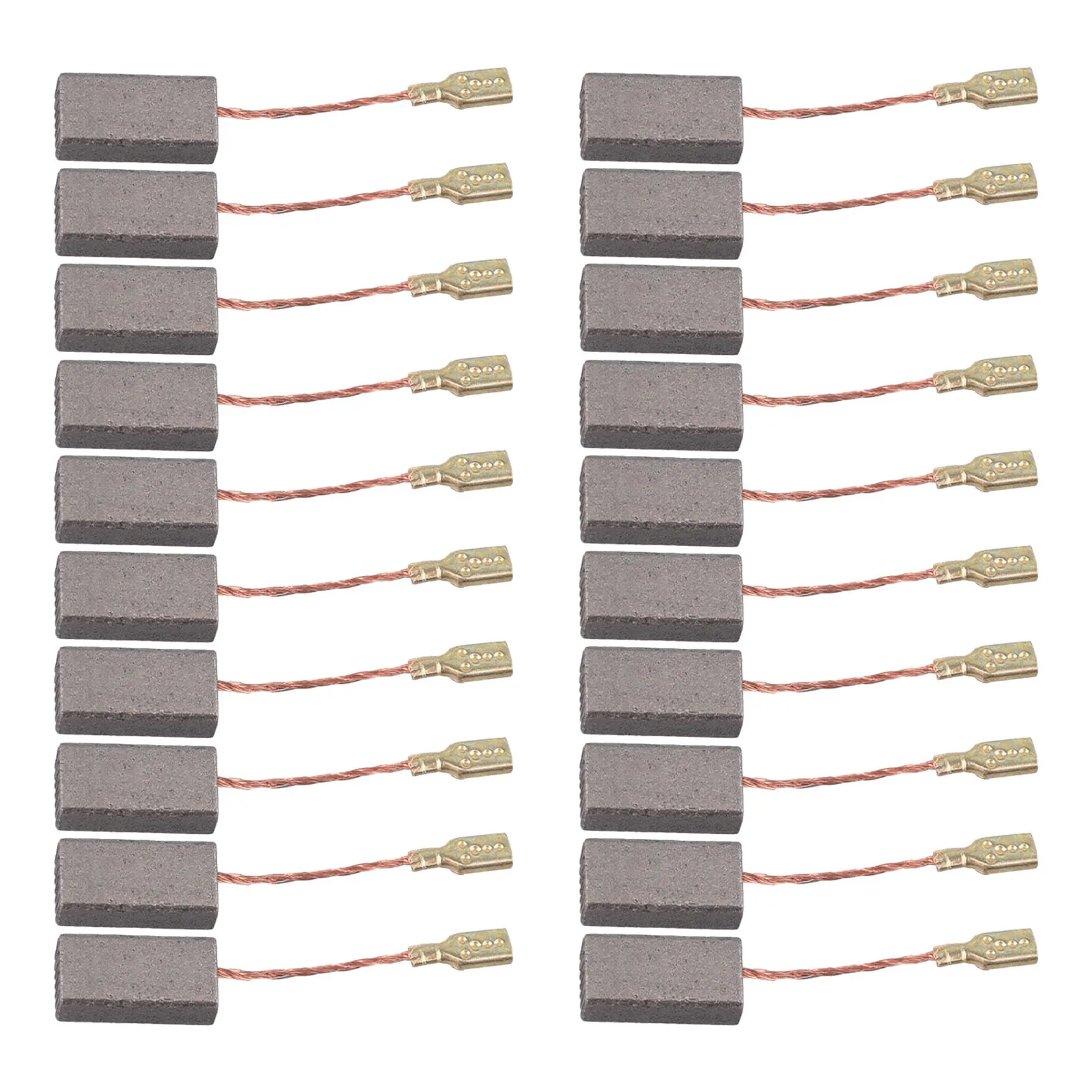 High Quality High quality Practical Carbon Brushes Motor Brushes Tool Spare Parts Spare parts 20PCS Accessories