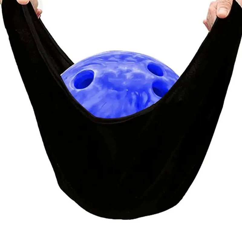 Bowling Ball Wiping-Bag Microfiber Polished Bowling Cleaning Towel Bowling Storage Bag Wiping Cloth Accessories