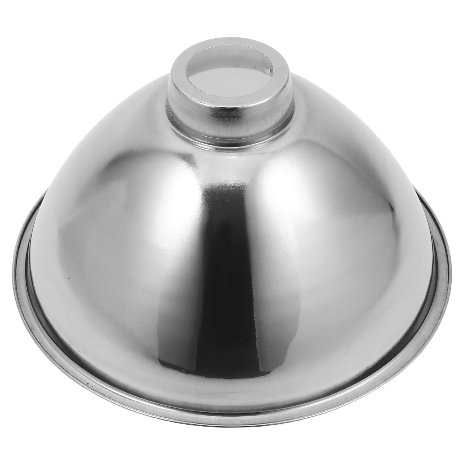 

Stainless Steel Outdoor Waterproof Pendant Light Shade 21cm Rainproof Lamp Cover Industrial Factory Workshop Hanging Lamp Guard