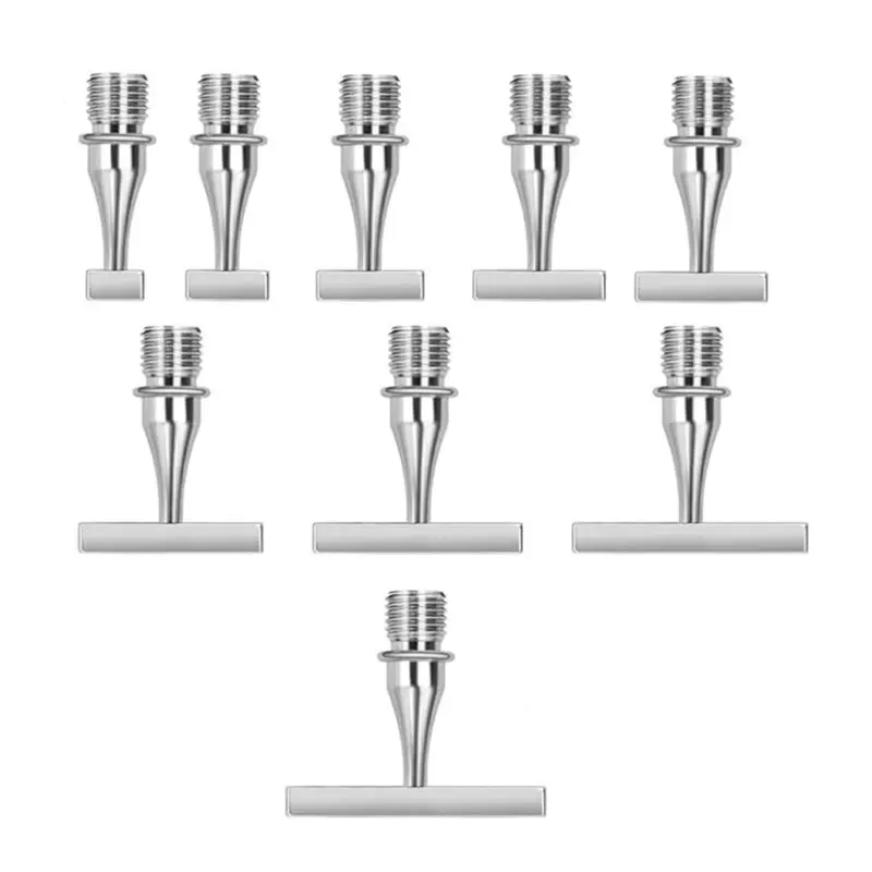

A80I Diamond Painting Art Tool Accessories All 9 Beads Stainless Steel Version Drilling Tips Nibs Placers