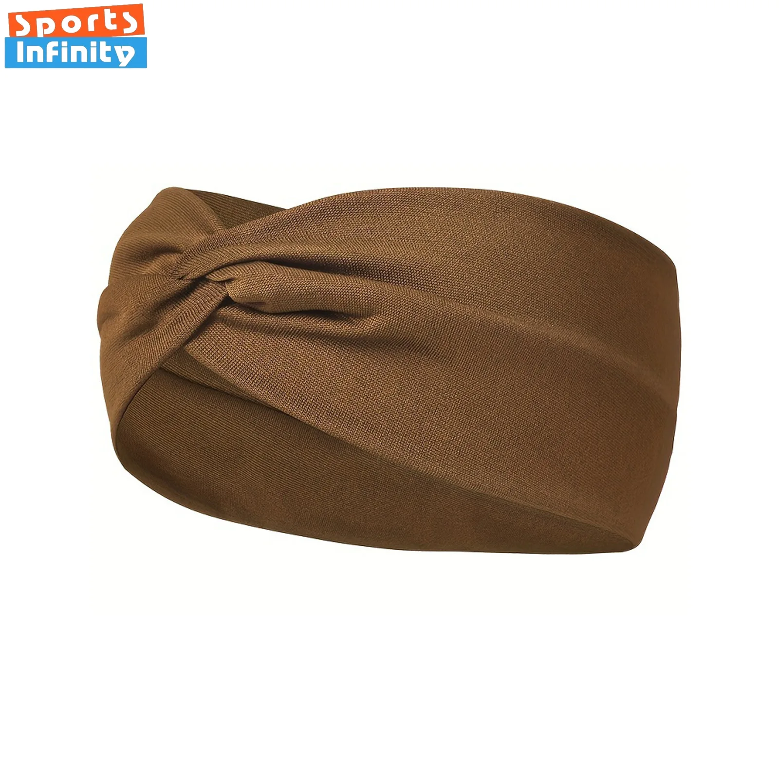Women's Yoga Sports Elastic Headband - usage example