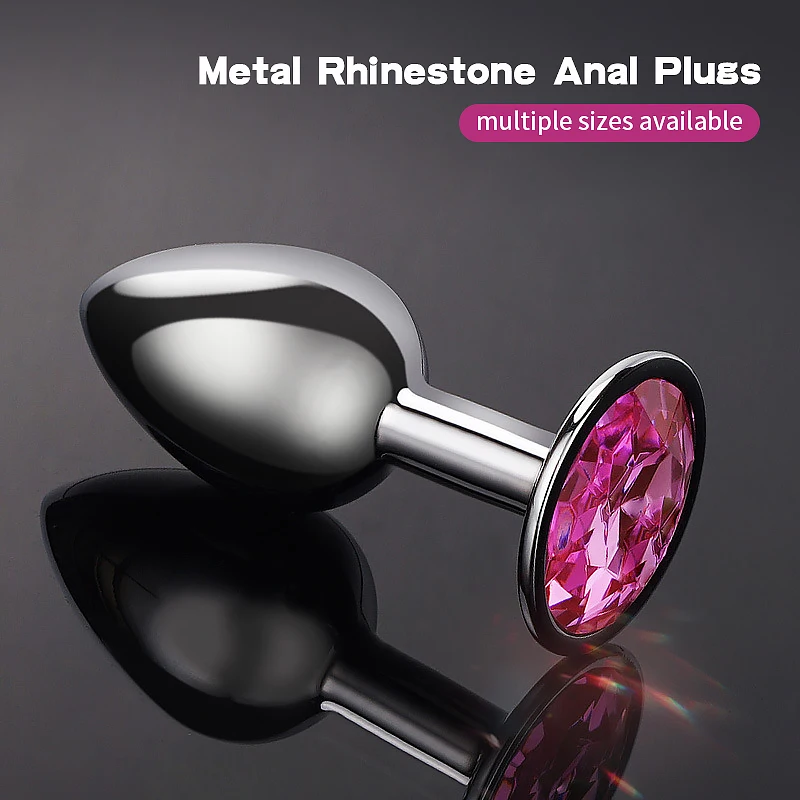 Steel Annal Plug Men Women Adult Trainer Sex Toys Stainless Metal Butt Couple Intimate Masturbator Dildo Ass Tool for Relaxation