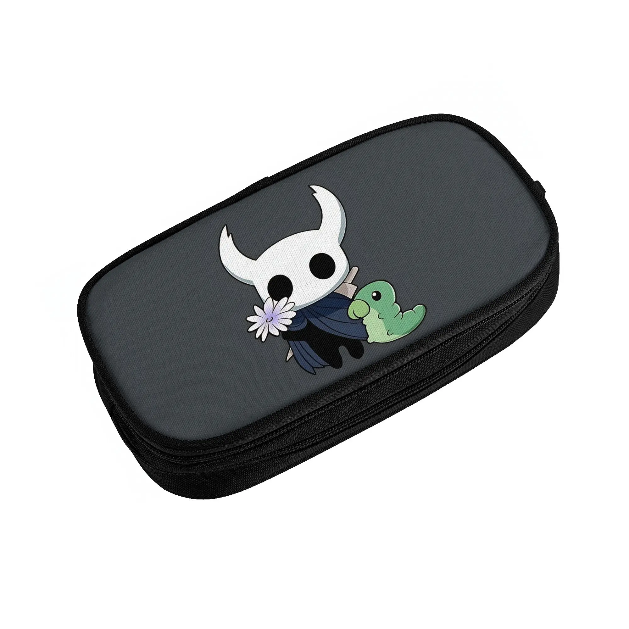 1 piece Stylish Void Insect Knight  Pencil Case Girls Pen Bag Hollow Knight School Stationery Bag