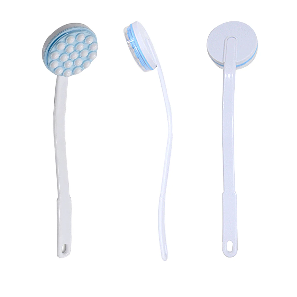 Lotion Oil Cream Applicator Body Leg Back Bath Brush Scrub Massager Shower Rubbing Brush Bath Supplies Tools