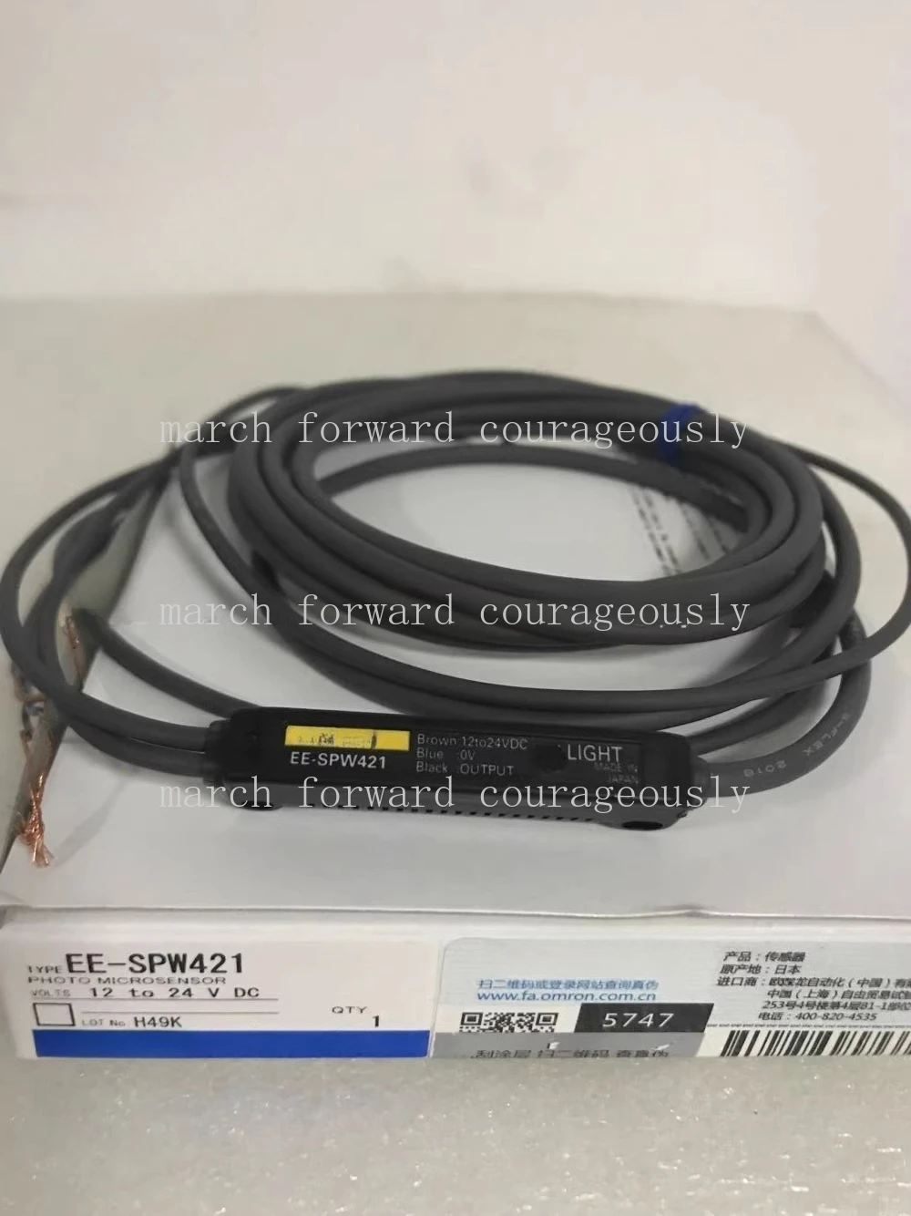 For Omron Genuine EE-SPW421 Amplifier Relay Through-beam Sensor