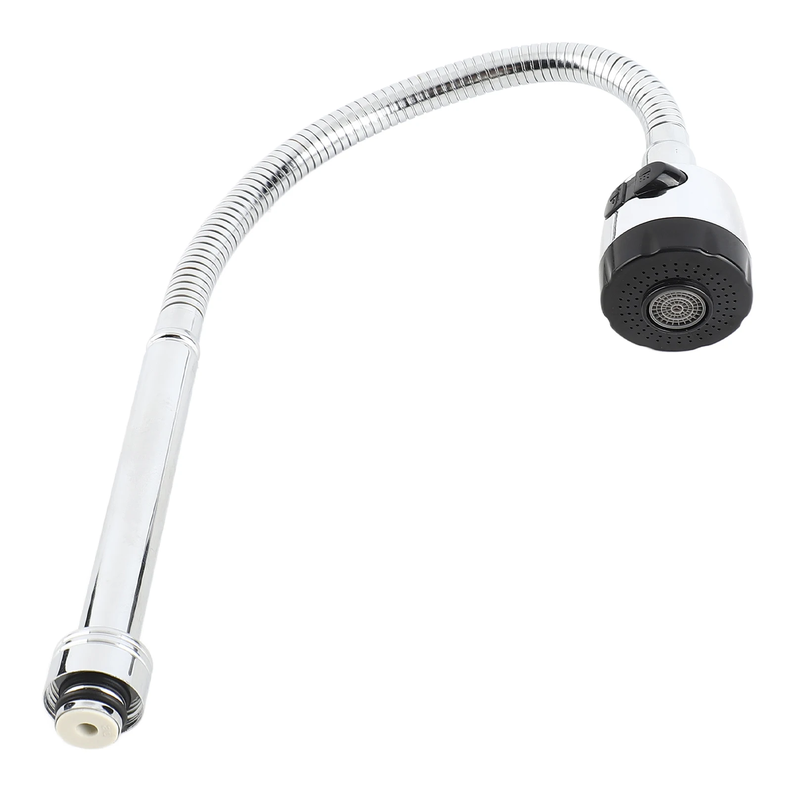 

ZK30 1x304 Поворотный излив из нержавеющей стали, смеситель для кухонной мойки, фитинги для труб, соединение с одной ручкой