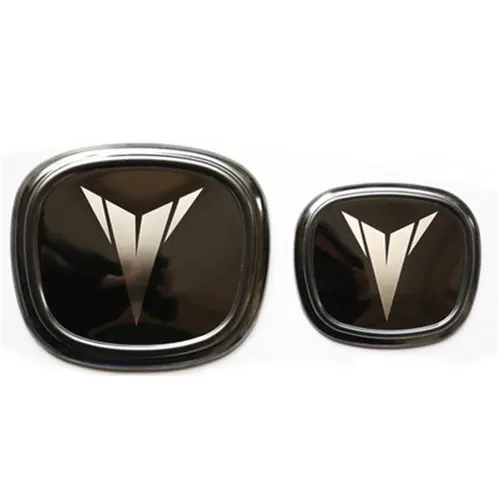 Imagen 2 del producto Pegatinas con logotipo de coche para unidad Changan Uni-t, logotipo delantero y trasero 2020-2022, pegatina de modificación personalizada para volante delantero