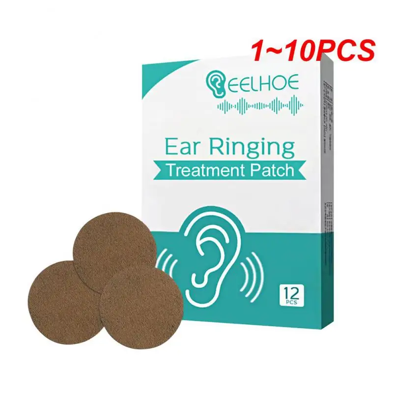 

1~10PCS Tinnitus stickers ear health care patches Relieve dizziness headache Acupoint patch relief tinnitus ear back hearing