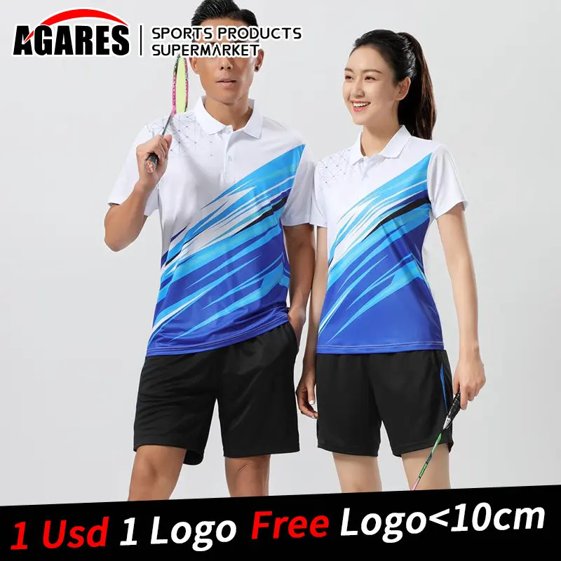 

2022 New Women/Men's Badminton Shirts,sports Tennis Shirt Shorts, Children Table Tennis Jjerseys,Quick Dry Sportswear Shirt