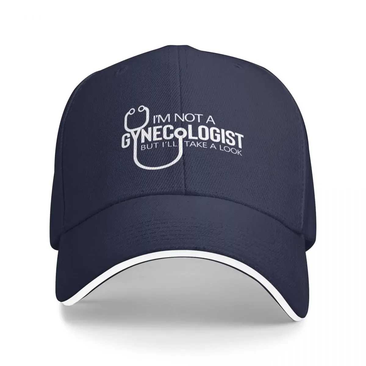 I'm Not A Gynecologist But I'llTake A Look Baseball Cap Funny Hat Fluffy Hat Hiking Hat Golf Cap Hats Woman Men'S