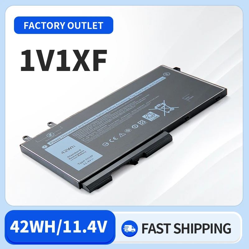 Somi  NEW 1V1XF Laptop Battery For DELL Precision M3540 3540 11.4V 42WH