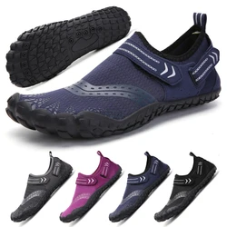 Zapatos de agua para hombre y mujer, zapatillas de playa transpirables, de secado rápido, para correr