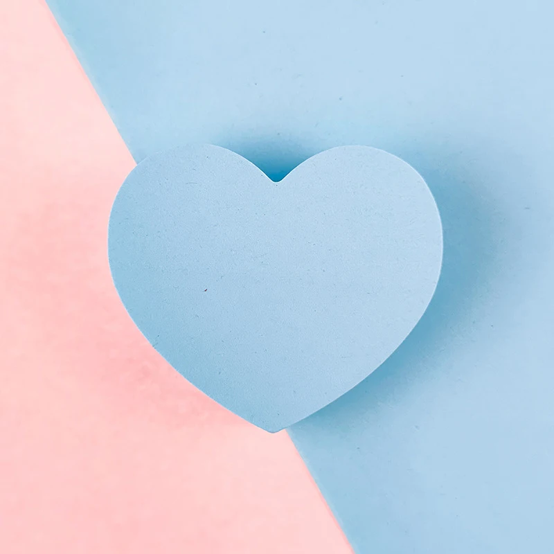 Heart-shaped Cute Mini Sticky Notes Note Book Self-adhesive Sticky Notes Notebook Planner Stickers School Stationery Supplies