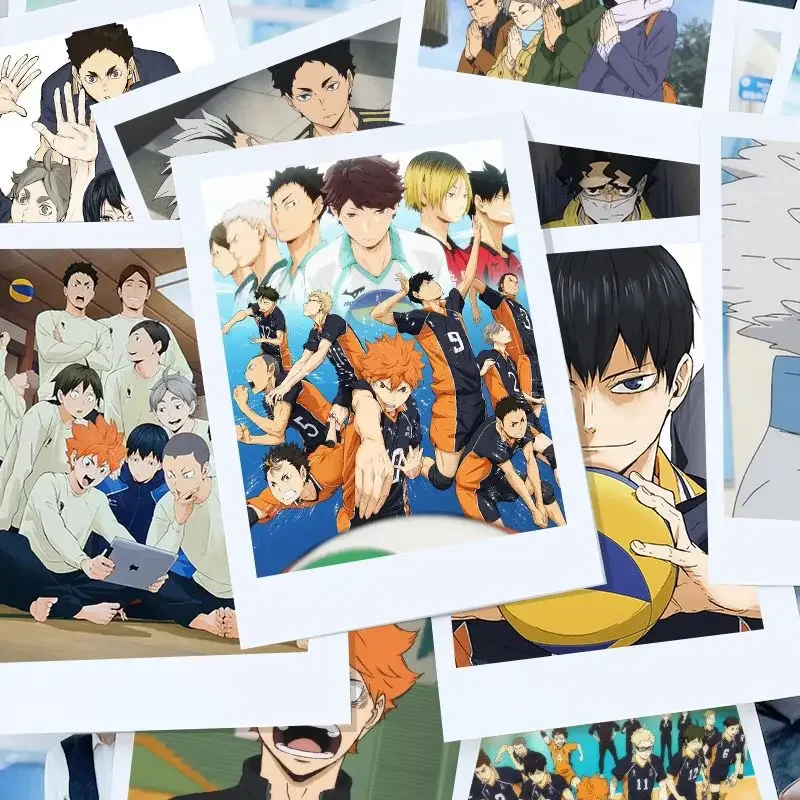 Haikyuu 3inch Card Bookmark Kuroo Tetsurou Kenma Kozume Anime Goods Lomo Cards Collection Cartoon Pagination Mark Book Clip Gift