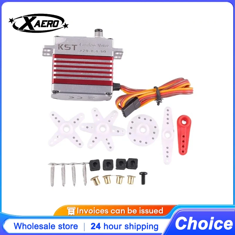 

KST X20-8.4-50 45KG HV Servo CNC Metal Gear Digital for Industrial Robots (8.4V Programmable, Waterproof)