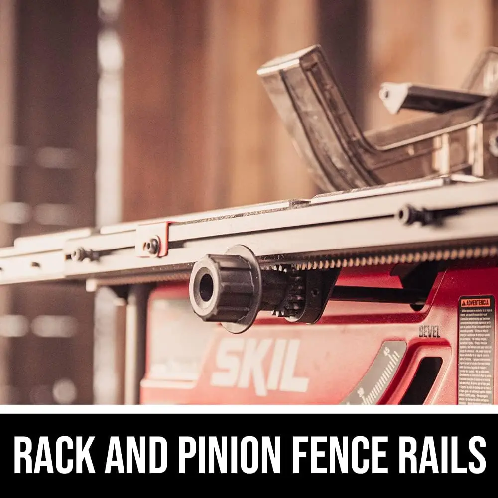 10 Inch Portable Jobsite Table Saw with Folding Stand- TS6307-00