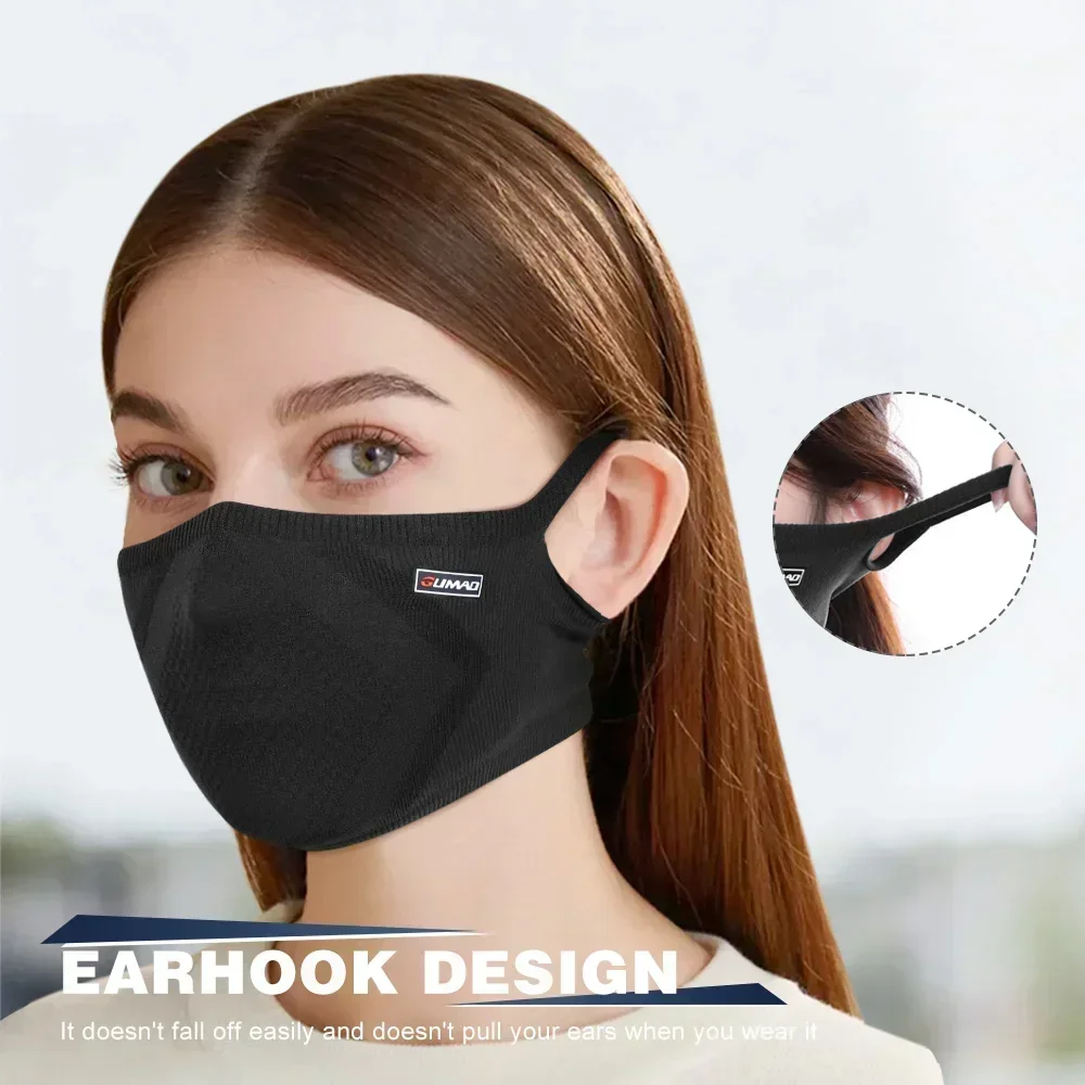 Warm Face Masks Windproof Breathable Soft Face Cover Reusable Washable Sports Cycling Hiking Outdoor Accessories for Men Women