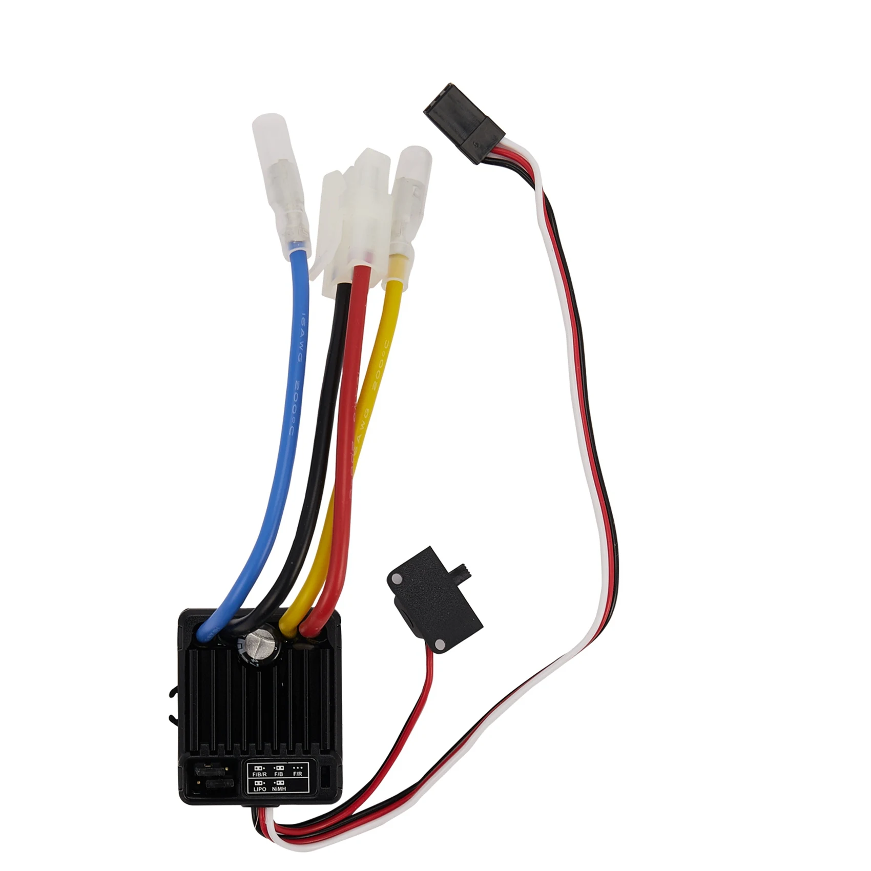 

A63T-2X WP-1060-RTR Водонепроницаемый 2S-3S 60A Матовый ESC для 1/10 Tamiya Traxxas Redcat HPI RC Автозапчасти