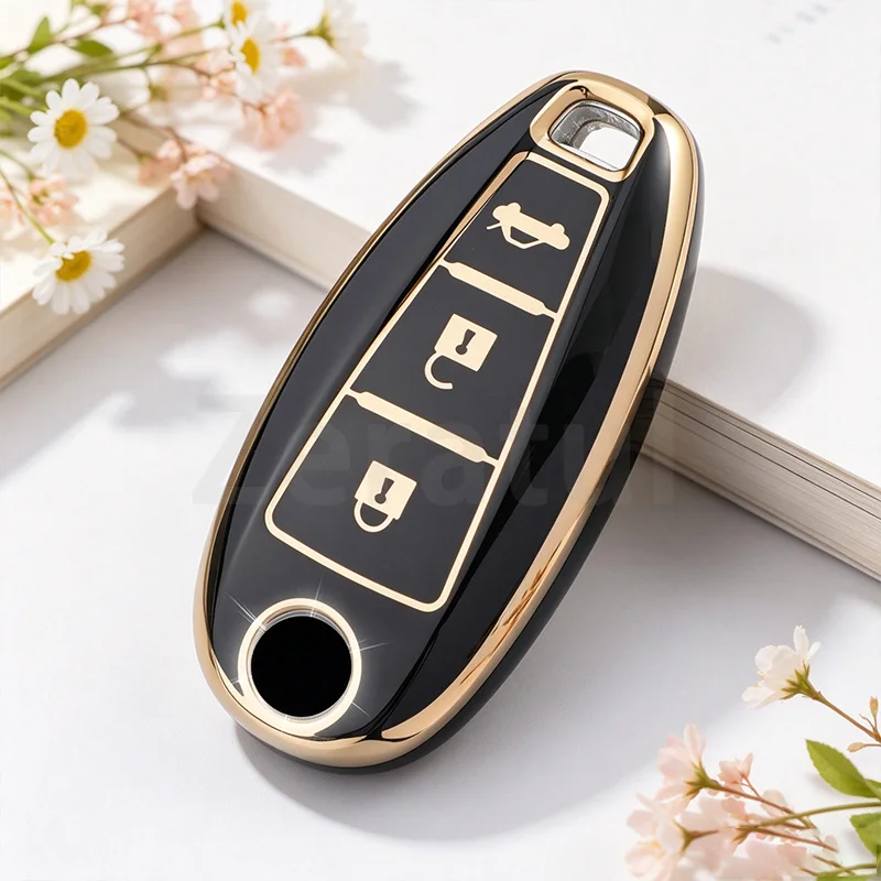 Shell Cover Fob NEW TPU Car Remote Key Case For Suzuki Vitara Swift Ignis Kizashi SX4 Baleno Ertiga Samurai S-Cross Accessories