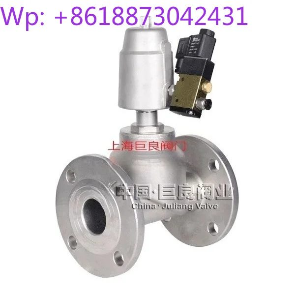 JL 2000-1 - 2 - PB stainless steel DN15~ 80mm single and double acting flange