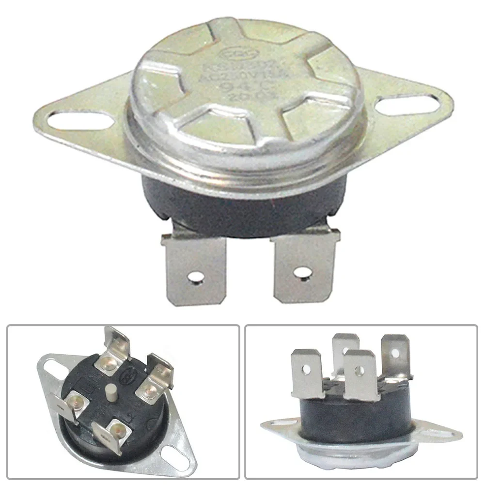 KSD302 Thermal Control Switch 1pcs AC 250V/15A Contact Sensor Thermal Thermostat Water Heater KSD302S High Quality