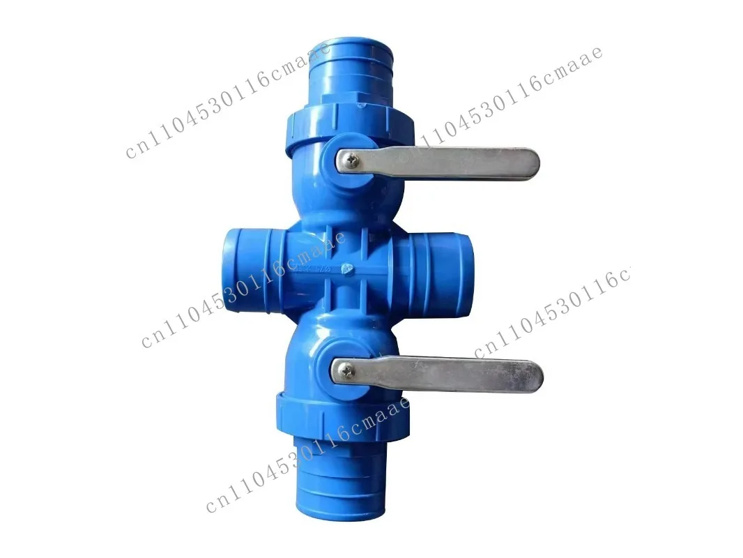 Hose fittings for drip irrigation systems - black/green 50-110mm diameter, agricultural and greenhouse applications
