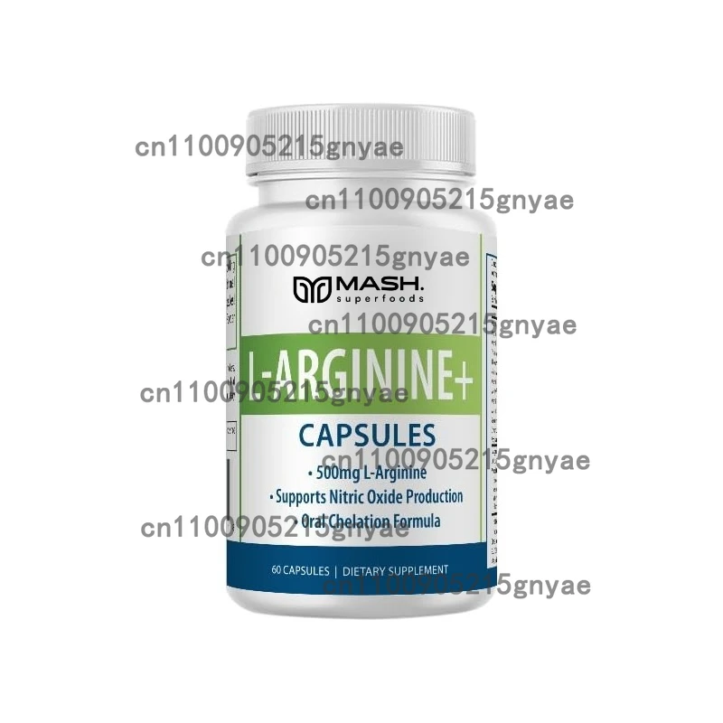 L-Arginine + L-Citrulline - Nitric Oxide Supplement To Help Enhance Muscle Building and Performance, Energy Boost