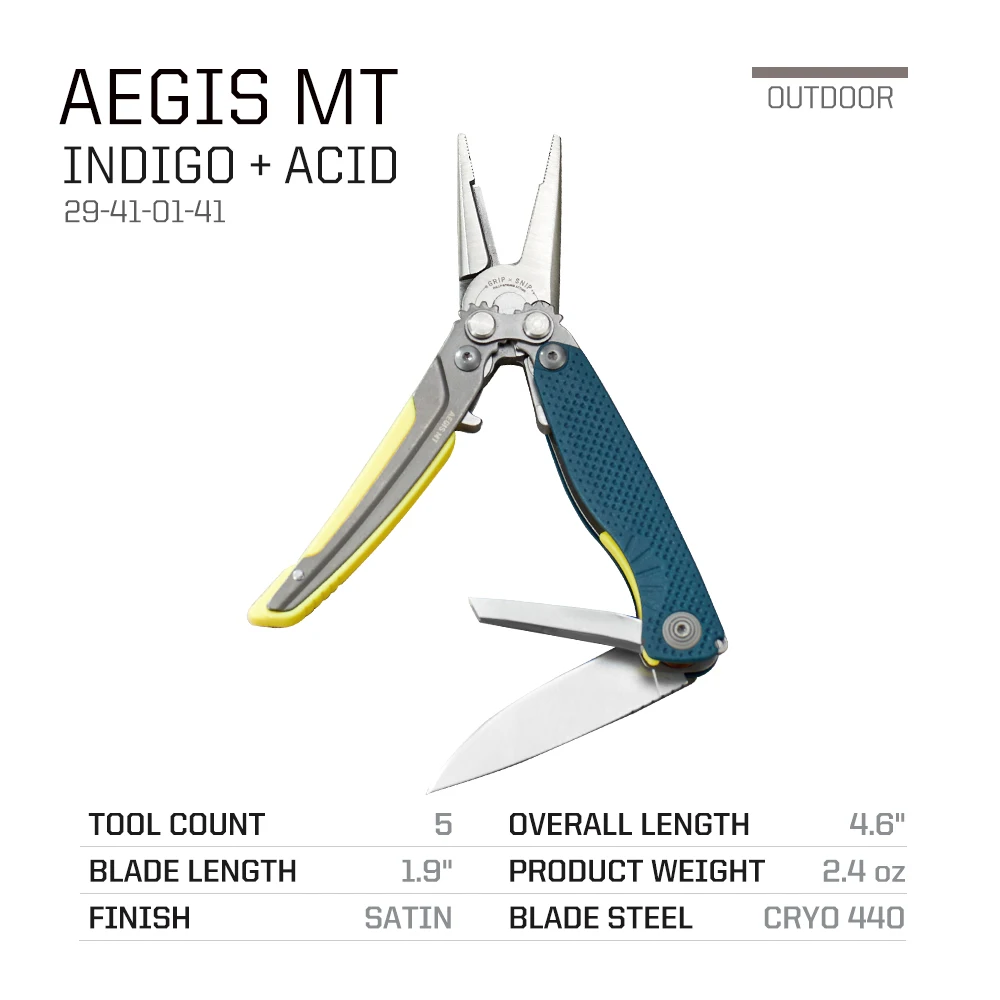 Imagem -03 - Sog em Mini Multi-ferramenta Alicate de Pesca Leve Compacto Pequeno Dobrável Multiferramenta Faca de Bolso Acampamento ao ar Livre Ferramentas de Caça