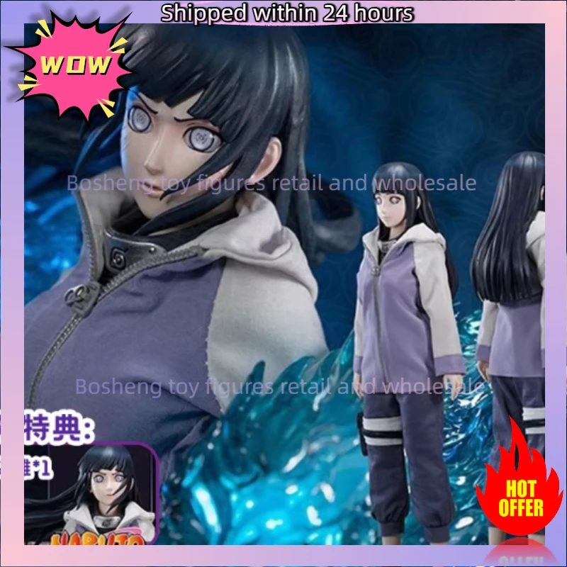 Original ROCKET TOYS ROC 006 Naruto Shippuden Hinata Hyuga 1/6 In Stock Anime Action Figures Collection Model Toys