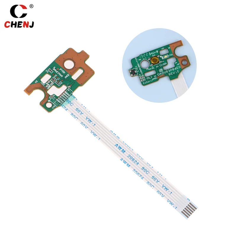 1PCS Laptop Power Button Board For HP Pavilion 14-N 15-N 15-f Tpn-Q129 Q130 Q132 Laptop Replaceable Accessories Repair Parts