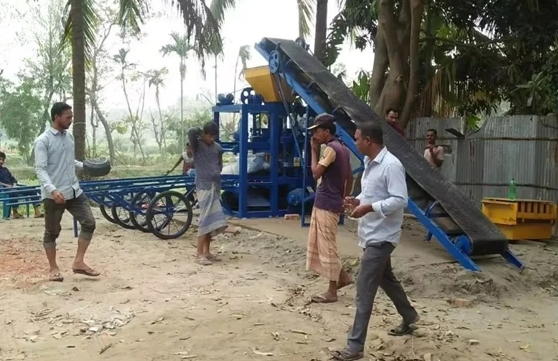 Customized Cement Block Making Machine Full Automatic Small Hollow Brick Machine Block Making Machinery
