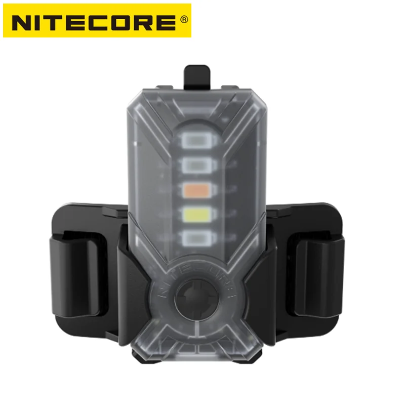 NITECORE NU07 LE Signal Light Rechargeable 5-Color Sources High Performance LEDs 11 Modes Headlight Enforcement Outdoor Lighting