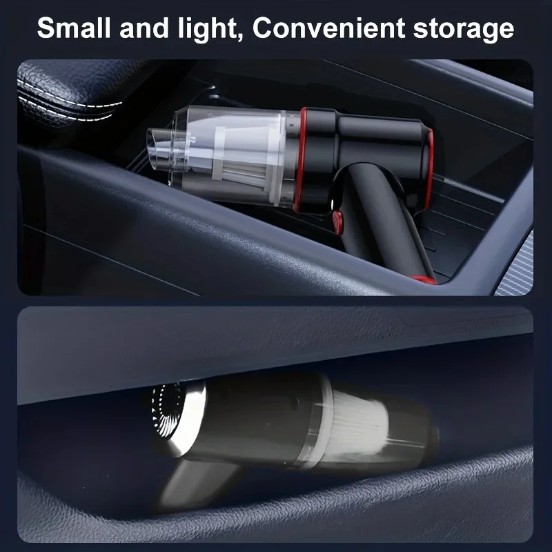 Car Wireless Vacuum Cleaner Strong Suction Portable Handheld Electric Vacuum Cleaner Wireless Home Cleaning Vacuum Cleaner