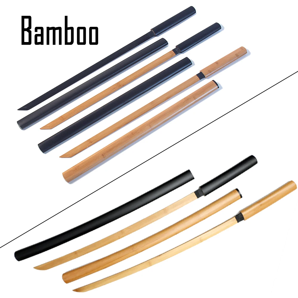 Katana,Bokken Classic for Aikido, Kendo, Iaido & Kenjutsu ,Bamboo Sword, Finest Bamboo Material, Practice Sword,100cm