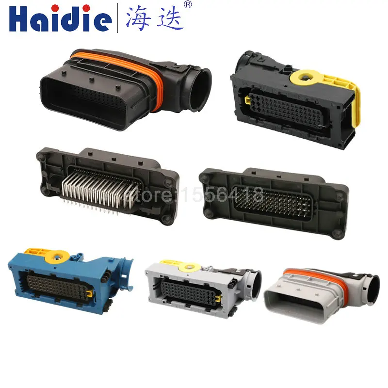 62 Pin Connector Series Waterproof Male Female Connector Cable Plug Motorcycle Electrical Harnesses Wiring Harness 1-1418883-1