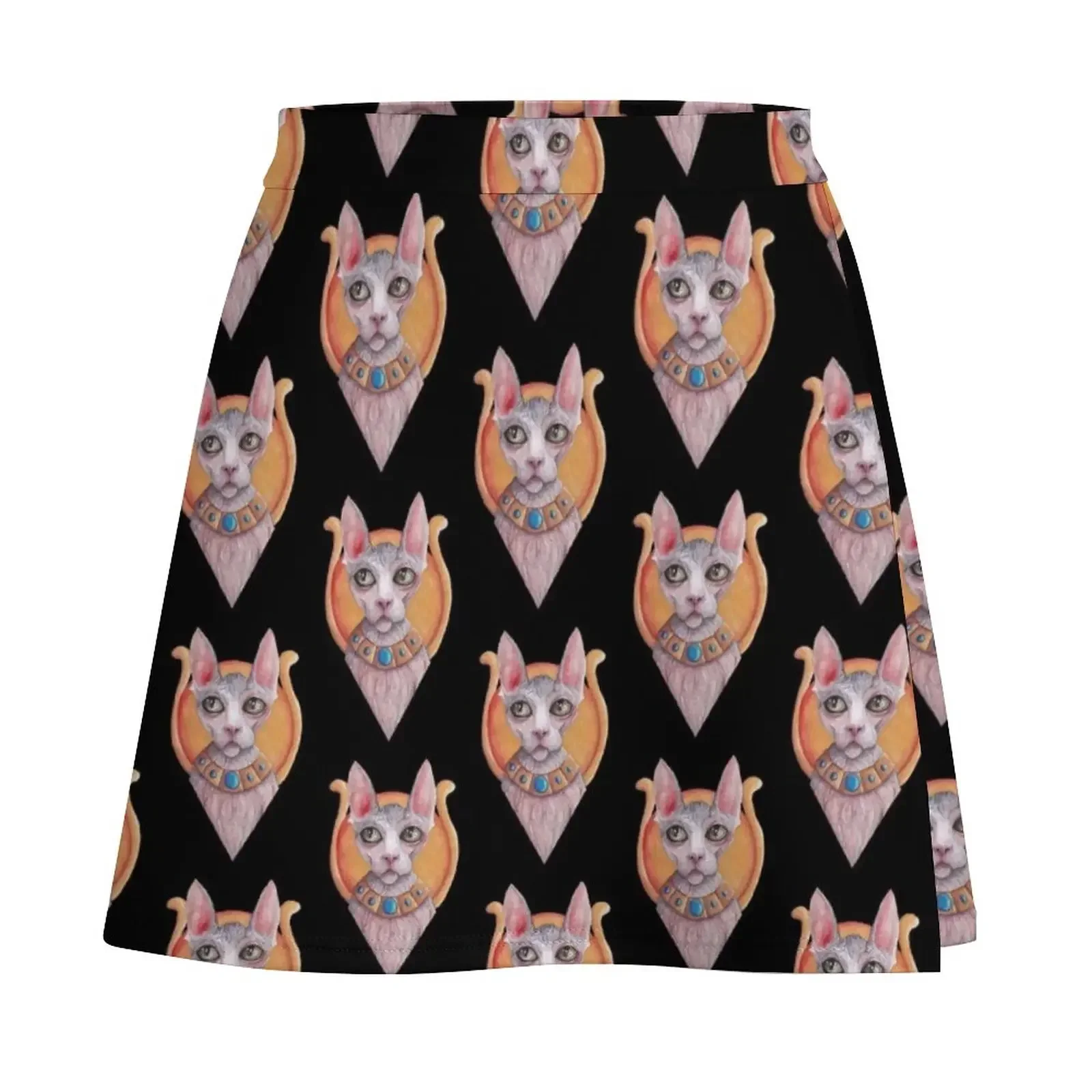 The Cat Goddess Mini Skirt Women skirt skirts for womens skirts summer 2024 woman