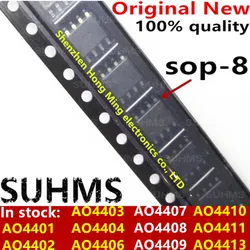 AO4401 AO4402 AO4403 AO4404 AO4406 AO4407 AO4408 AO4409 AO4410 AO4411 AO4413 sop-8, 10 piezas, 100% nuevo