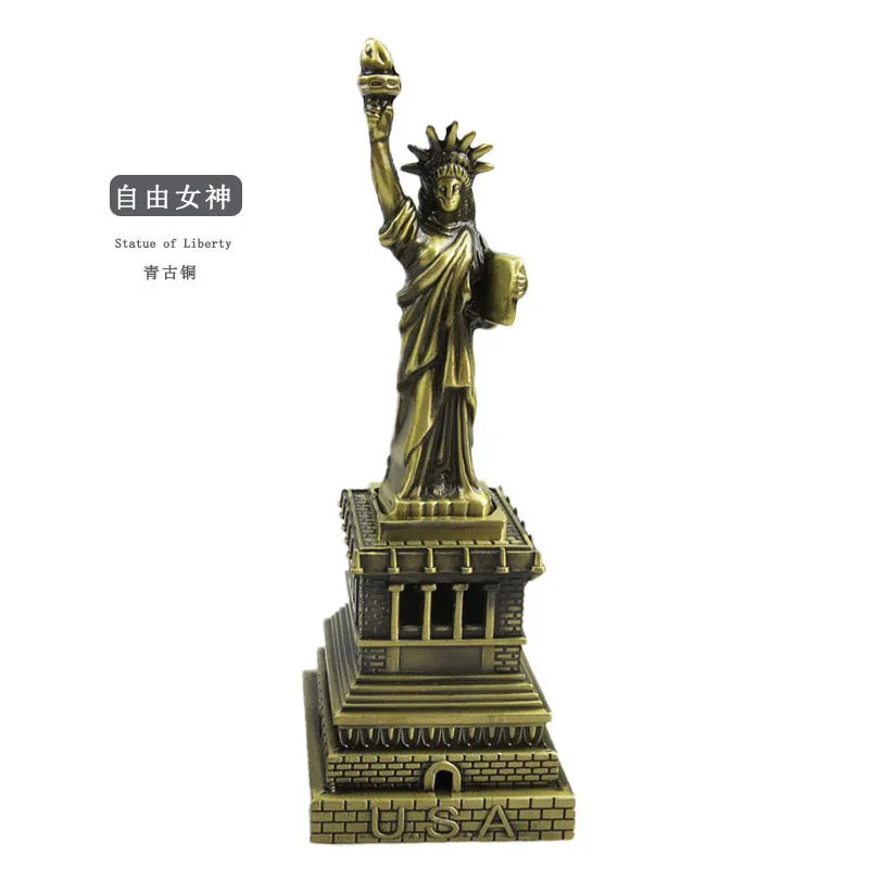 Statue of Liberty Models Home Decorations and Ornaments USA Travel Souvenirs Figurines Metal House Model New York America - Image 4