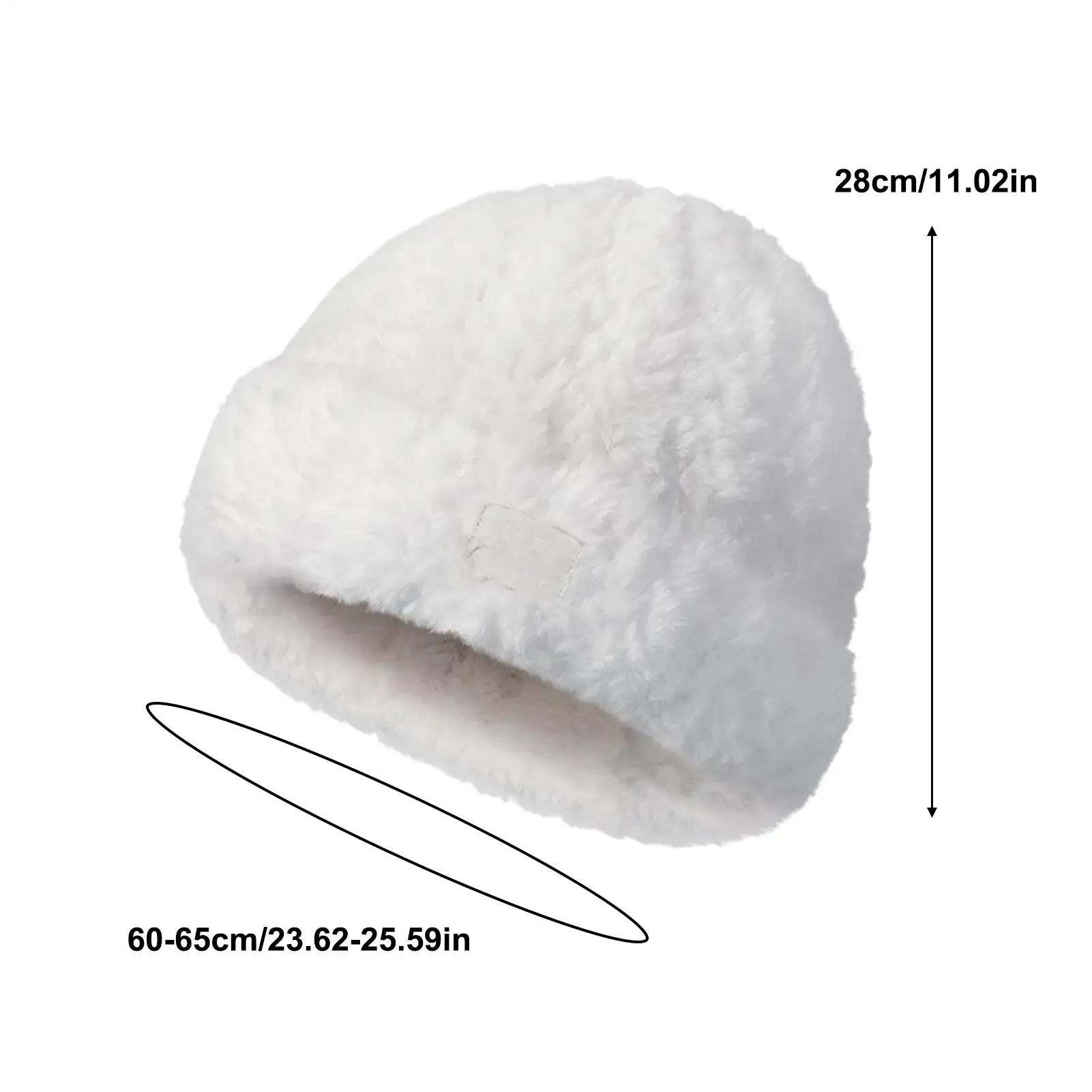 قبعة شتوية دافئة محبوكة أغطية الرأس الشتاء في الهواء الطلق الكروشيه قبعة تزلج لصيد الأسماك التزلج الدراجات النارية التنزه التخييم ركوب الخيل #6